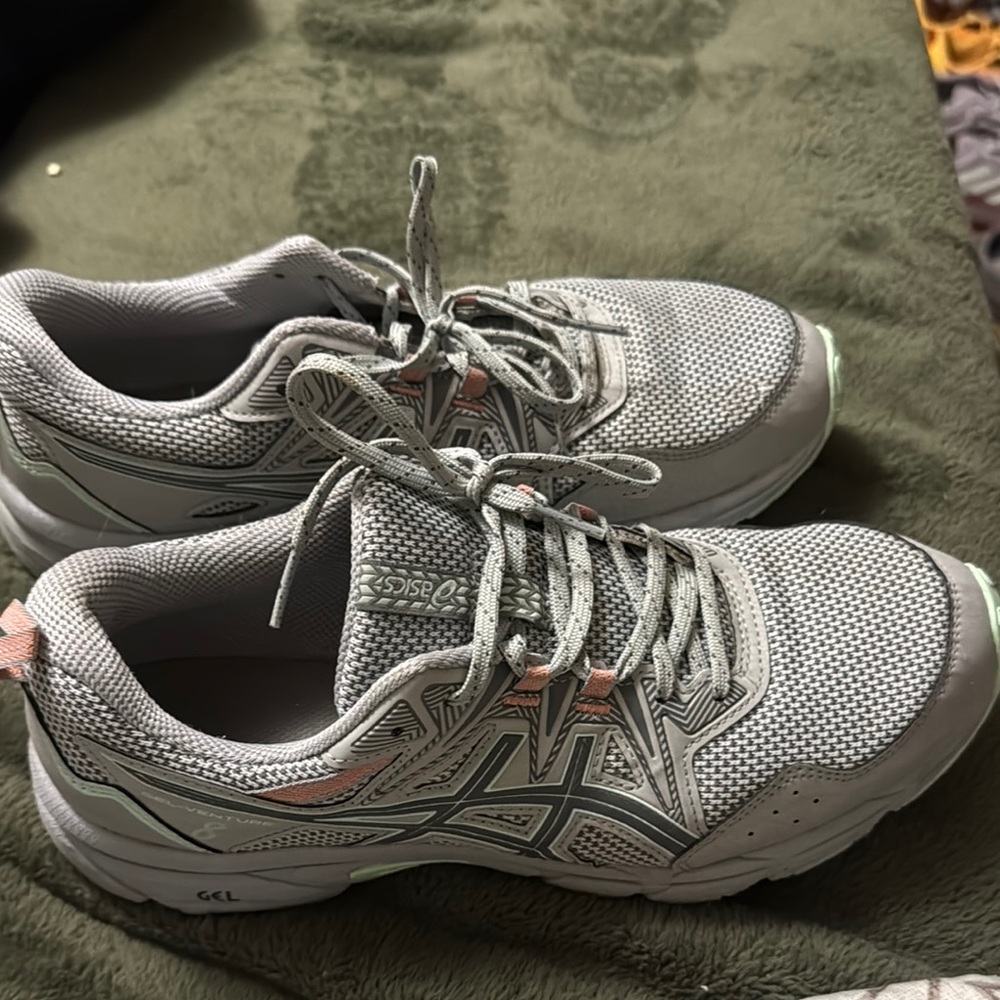 ASICS Gray Running Shoes